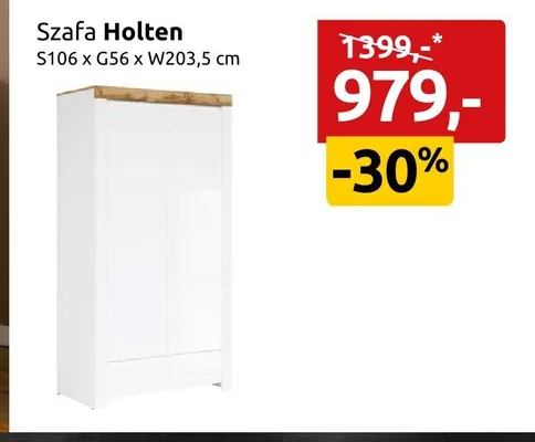 Szafa Holten promocja w Black Red White