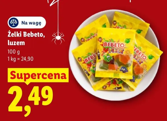 Żelki Bebeto luzem promocja w Lidl