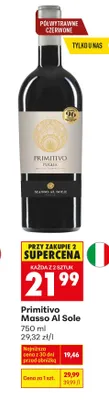 Wino Masso Al Sole promocja w Biedronka