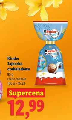 Jajeczka czekoladowe różne rodzaje promocja w Lidl