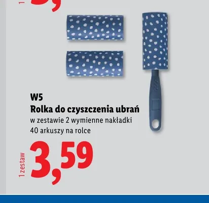 Rolka do czyszczenia ubrań W5 promocja w Lidl