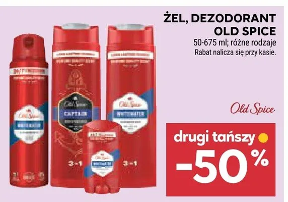 Dezodorant Old Spice promocja w Stokrotka