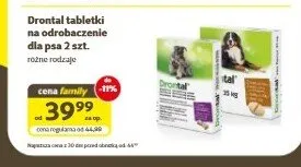 Tabletki na odrobaczenie dla psa Drontal promocja w Super Zoo