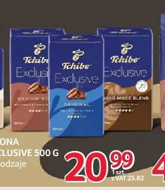 Kawa mielona Tchibo Exclusive promocja w Selgros
