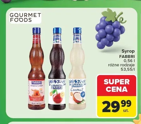 Syrop Fabbri Amarena promocja w Carrefour