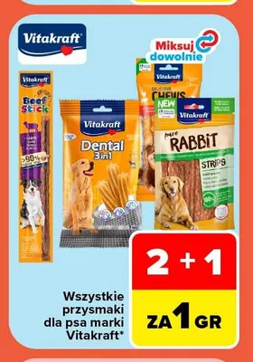 Przysmak dla psa Vitakraft Beef Stick promocja w Carrefour