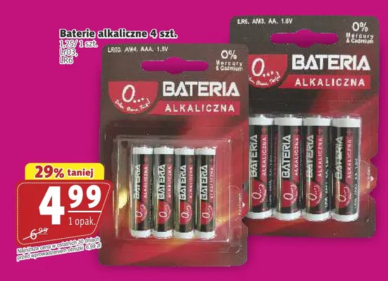 Baterie alkaliczne LR6 Aa promocja w Prim Market