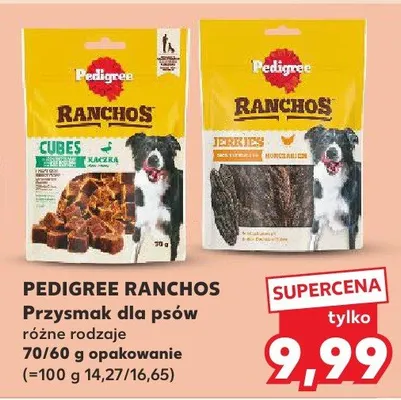Przysmak dla psów różne rodzaje promocja w Kaufland