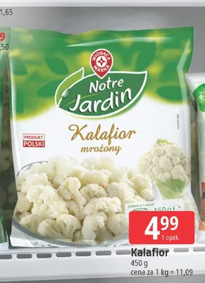 Kalafior mrożony promocja w Leclerc
