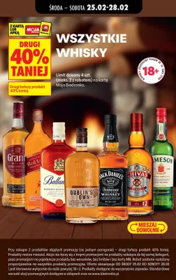 Whisky Dublin's Own promocja w Biedronka