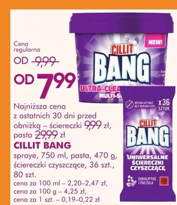 Spray, żel, pasta, ściereczki czyszczące promocja w Super-Pharm
