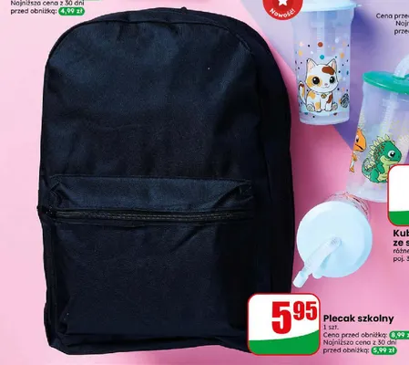 Plecak szkolny promocja w Dino