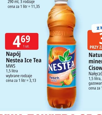 Napój Nestea Ice Tea Peach promocja w Leclerc