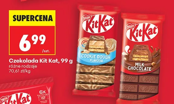 Czekolada Cookie Dough promocja w Biedronka
