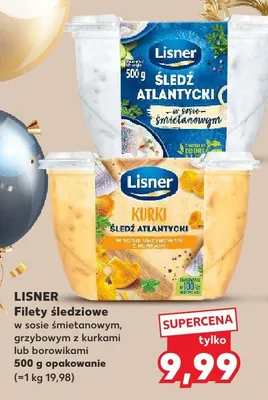 Filety śledziowe w sosie śmietanowym promocja w Kaufland