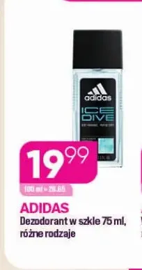 Dezodorant w szkle Adidas promocja w Drogerie Koliber