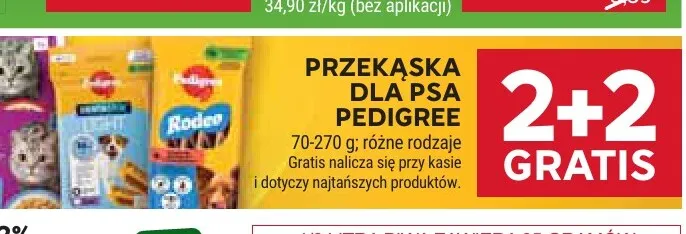 Przekąska dla psa Pedigree DentaStix Light promocja w Stokrotka