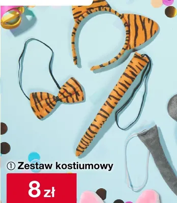 Zestaw kostiumowy - tygrys promocja w Woolworth
