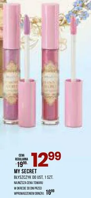 Błyszczyk do ust, 1szt. promocja w Drogerie Natura