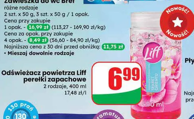 Odświeżacz powietrza perełki zapachowe promocja w Dino
