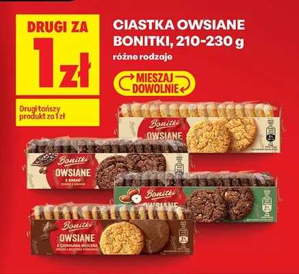 Ciastka bakaliowe Bonitki promocja w Biedronka