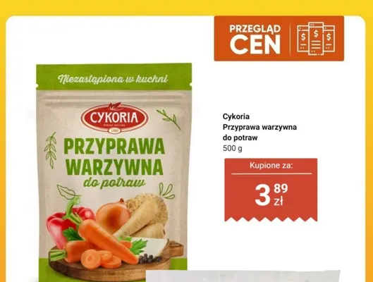 Przyprawa warzywna do potraw Cykoria promocja w Dino