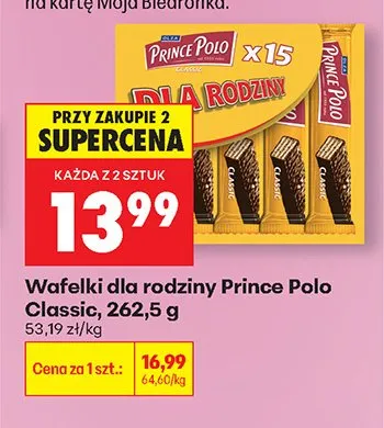 Wafelki Classic promocja w Biedronka