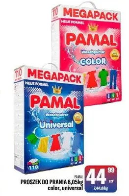 Proszek do prania Pamal Universal promocja w Tomi Markt