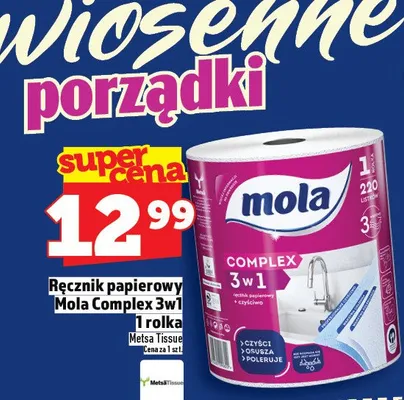 Ręcznik papierowy Complex 3w1 1 rolka promocja w TOPAZ