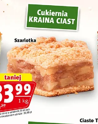 Szarlotka Kraina Ciast promocja w Prim Market