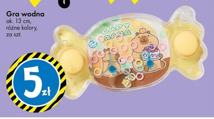Gra wodna Capy Bara ok. 13 cm promocja w Tedi