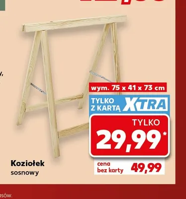 Koziołek sosnowy promocja w Kaufland
