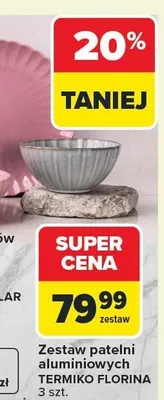 Zestaw patelni aluminiowych promocja w Carrefour