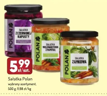 Sałatka z czerwonej kapusty Polan promocja w Avita