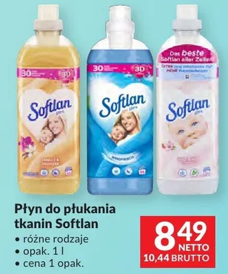 Płyn do płukania tkanin Softlan promocja w Makro