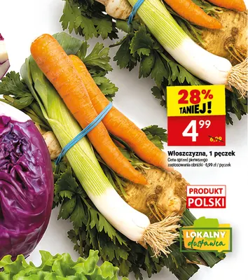 Włoszczyzna promocja w Twój Market