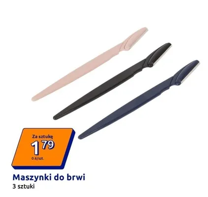 Maszynki do brwi promocja w Action
