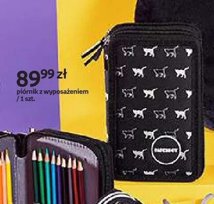 Piórnik z wyposażeniem Purrrfect School promocja w Empik