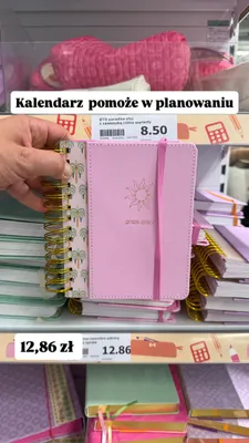 Kalendarz szkolny na spirali Paradise 2026-2027 promocja w Action