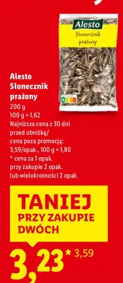 Słonecznik prażony  promocja w Lidl