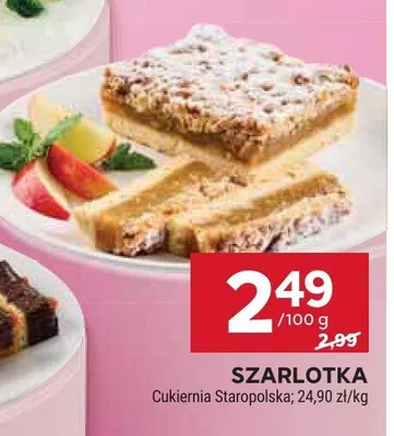 Szarlotka promocja w Stokrotka