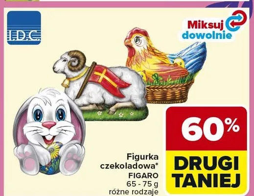 Figurka czekoladowa różne rodzaje promocja w Carrefour Market