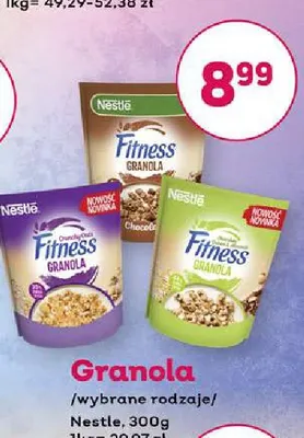 Granola Nestle Fitness z czekoladą promocja w Bliski