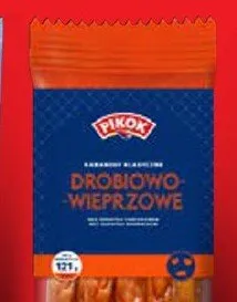 Kabanosy klasyczne drobiowo-wieprzowe Pikok promocja w Lidl