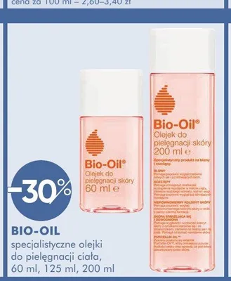 Olejek do pielęgnacji skóry BIO-OIL promocja w Super-Pharm