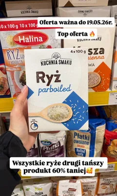 Ryż promocja w Dino