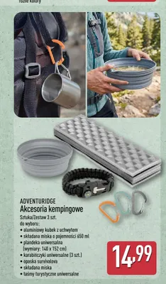 Plandeka uniwersalna Adventuridge promocja w Aldi