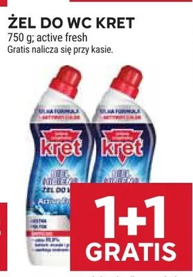 Żel do WC active fresh promocja w Stokrotka