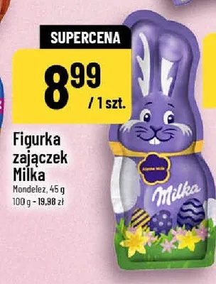 Figurka zajączek Milka promocja w POLOmarket