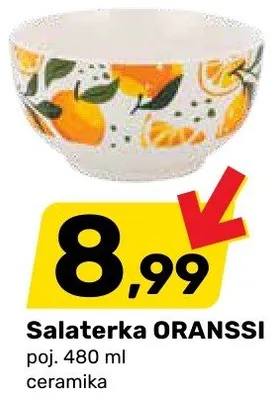 Salaterka ORANSSI poj. 480 ml Bricomarche promocja w Bricomarche